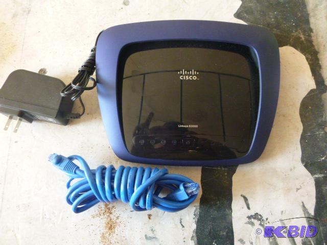 lot 276 image: Cisco Linksys E3000 Router...