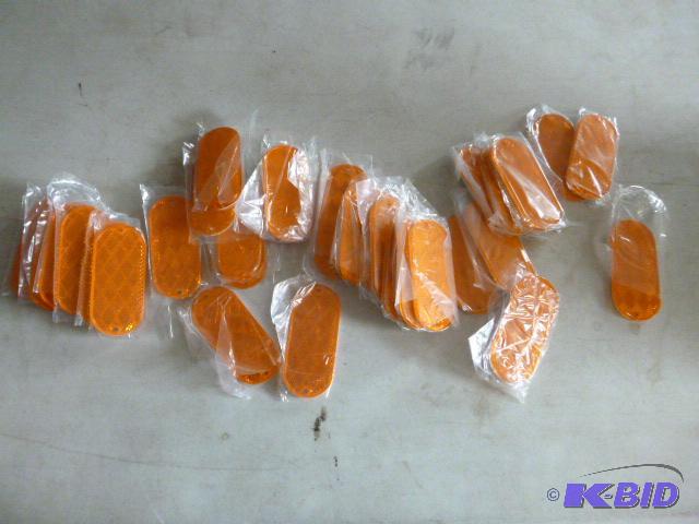 lot 32 image: Approximately 33 Orange Reflectors 4 12"...
