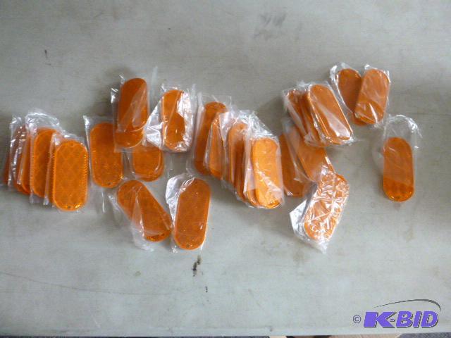 lot 33 image: Approximately 33 Orange Reflectors 4 12"...