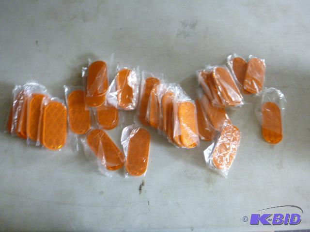 lot 34 image: Approximately 33 Orange Reflectors 4 12"...
