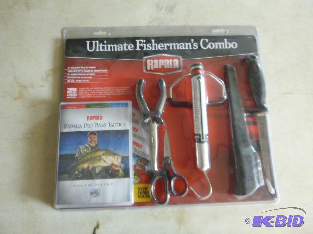 lot 51 image: Rapala&nbspUltimate Fishermans Combo Set...