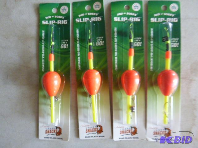 lot 53 image: 4 Rod-N-Bobbs Slip Rigs Pre-Rigged...