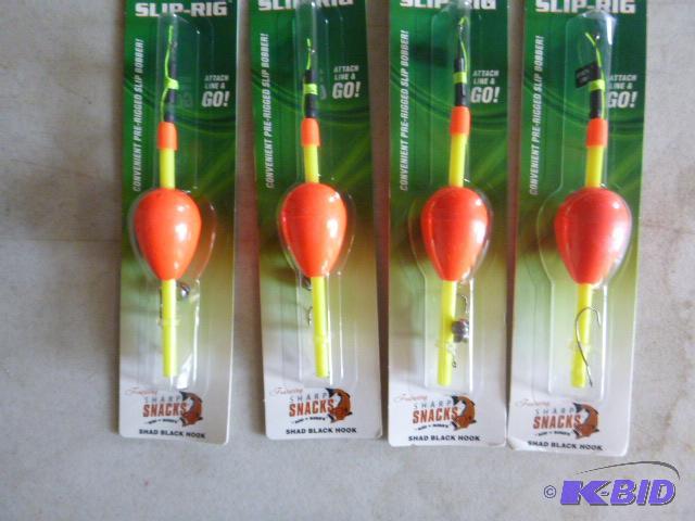 lot 54 image: 4 Rod-N-Bobbs Slip Rigs Pre-Rigged...