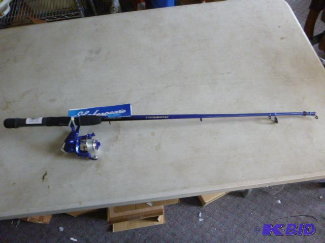 lot 57 image: Shakespeare Firebird Rod and Reel Combo Mediu...