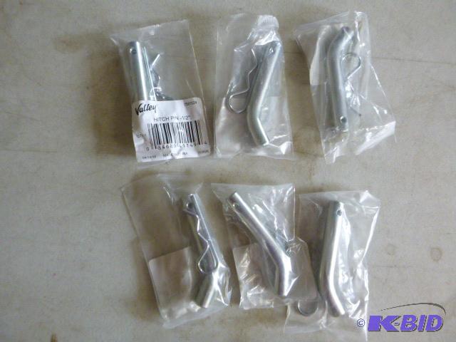 lot 59 image: 6 Valley 12" Hitch Pins...