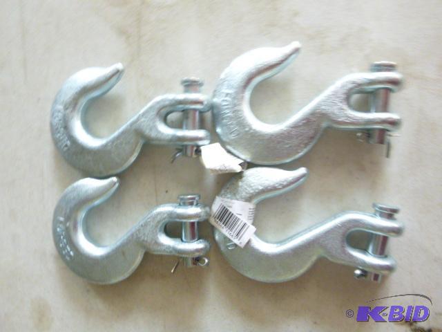 lot 70 image: 4 Clevis Slip Hooks 5 16"...
