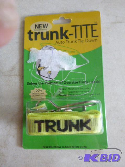 lot 73 image: Trunk-Tite Auto Trunk Tie-Down...