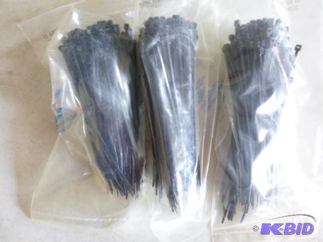 lot 80 image: 3 Packs of 5" Cable Ties Approximately 1...