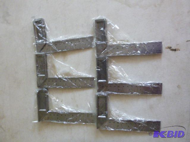 lot 88 image: 6 Metal 6" Squares...