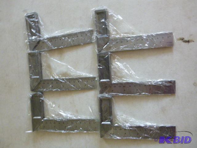 lot 89 image: 6 Metal 6" Squares...