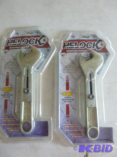 lot 92 image: 2 Herlock Adjustable 1" Wrenches...