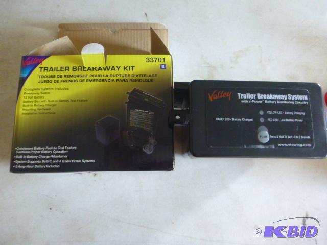 lot 94 image: Valley Trailer Breakaway Kit 33701 - With 12 ...