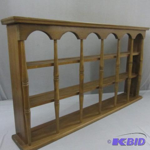 Wooden Display Shelf