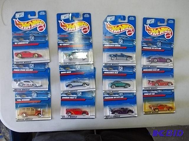 12- Assorted Hotwheels...