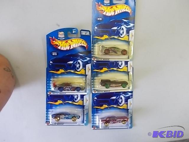 Complete Set Of 5- Hotwheels Anime...