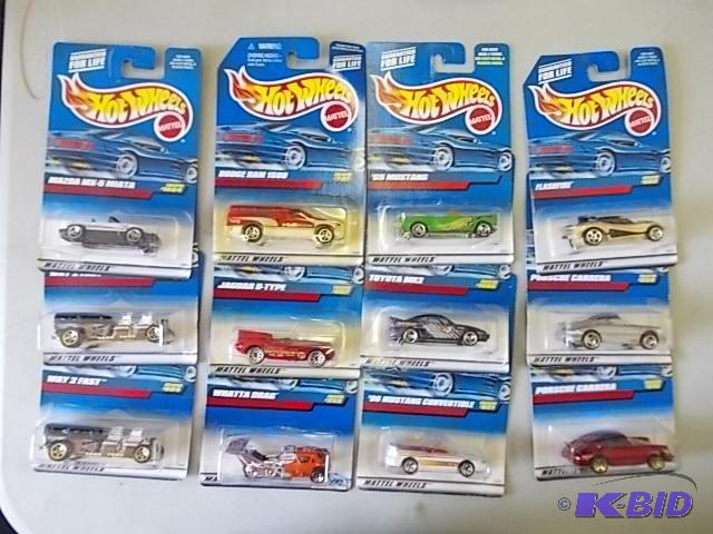 12- Assorted Hotwheels...