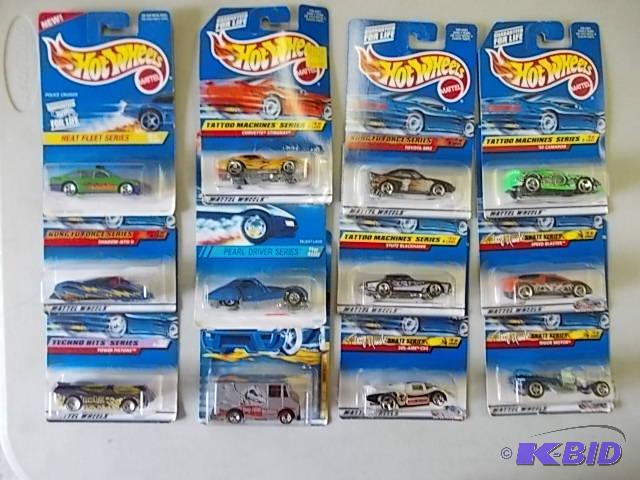 12- Assorted Hotwheels...
