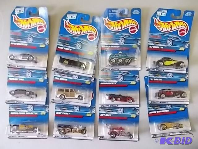12- Assorted Hotwheels...