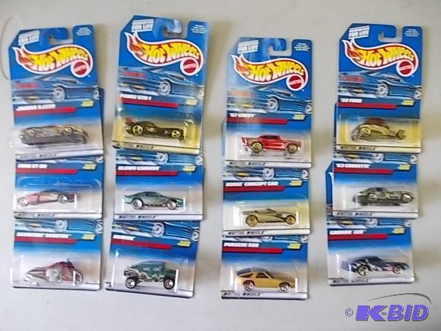 12- Assorted Hotwheels...