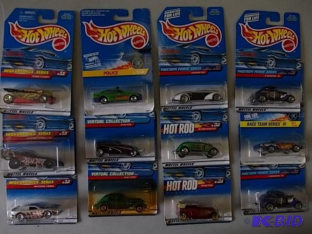 12- Assorted Hotwheels...