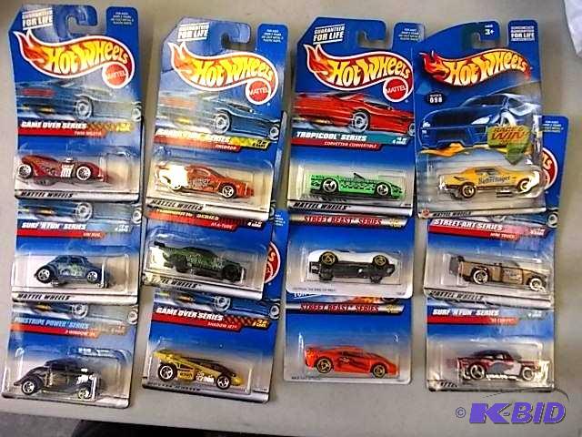 12- Assorted Hotwheels...