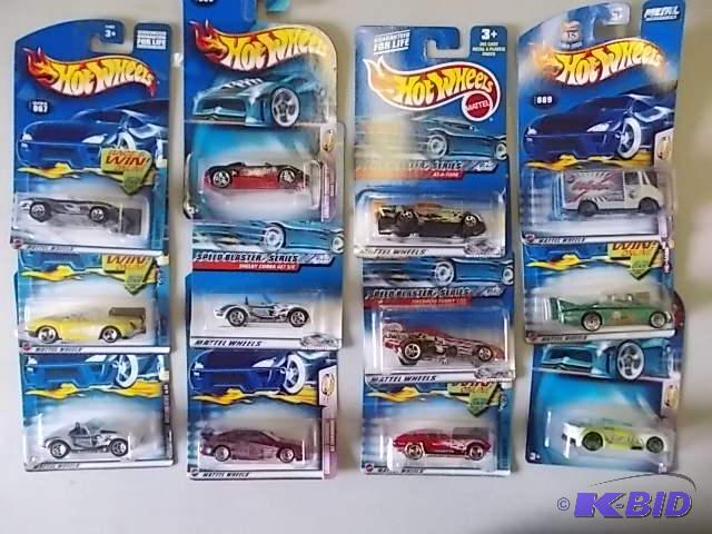 12- Assorted Hotwheels...