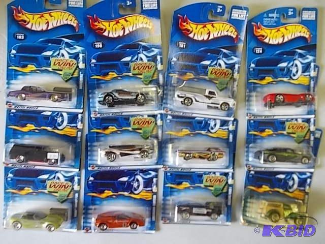 12- Assorted Hotwheels...