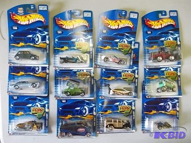 12- Assorted Hotwheels...