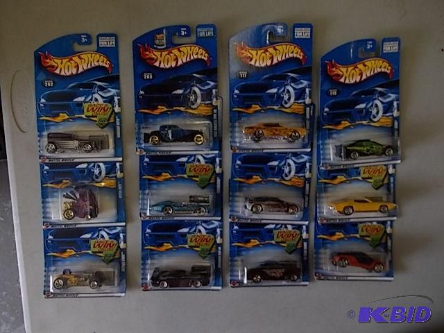 12- Assorted Hotwheels...