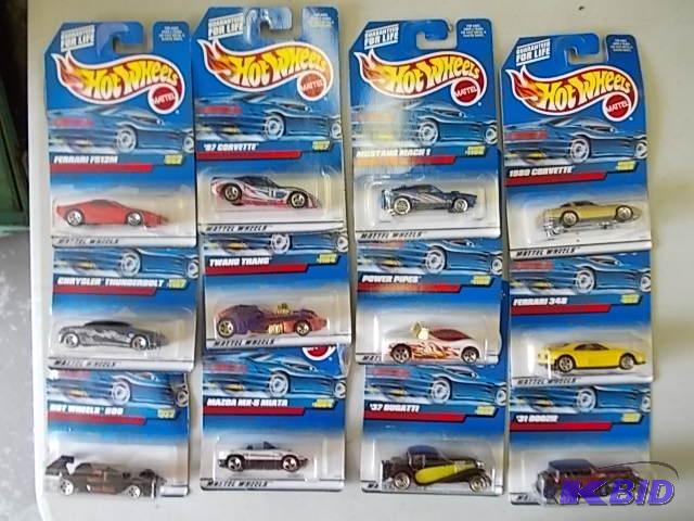 12- Assorted Hotwheels...