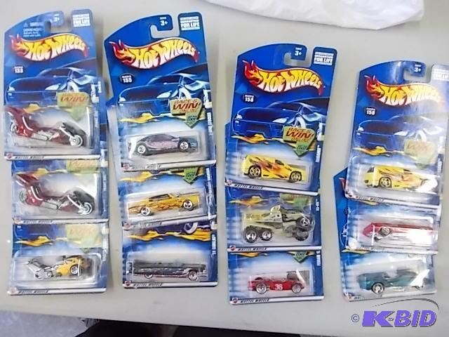 12- Assorted Hotwheels...
