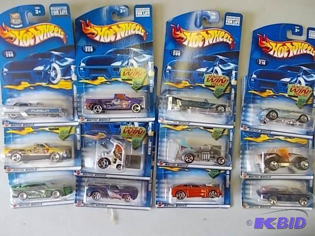 12- Assorted Hotwheels...