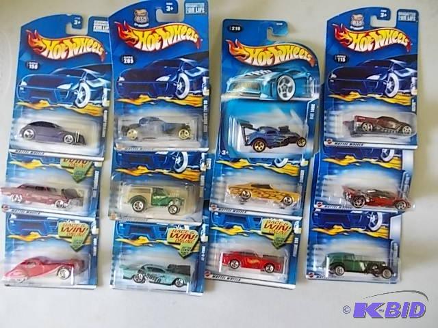 12- Assorted Hotwheels...
