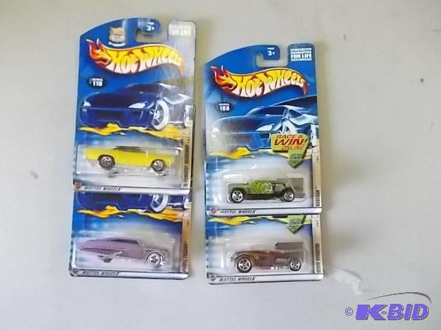 Complete Set Of 4- Hot Rod Series 2002...