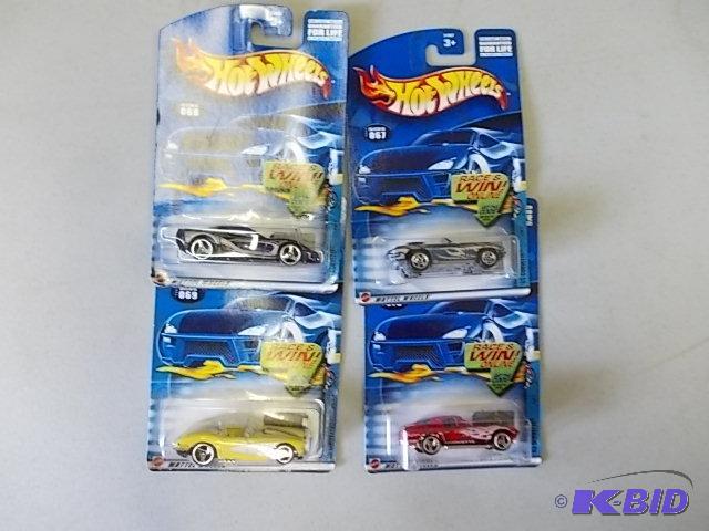 Complete Set Of 4- Corvette Series...