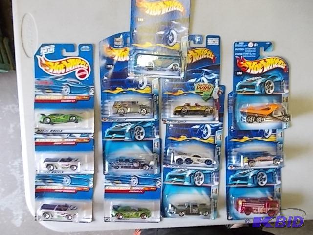 13-Collector Series Asst. Hotwheels...