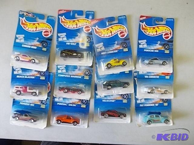12- Assorted Hotwheels...