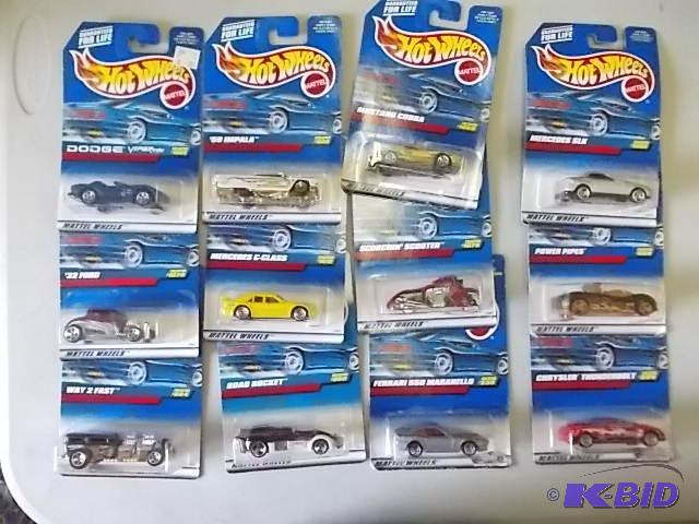 12- Assorted Hotwheels...