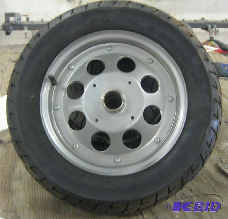 Shinko 51 J Tire and Rim