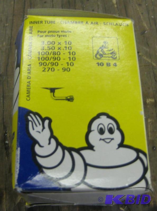 Michelin Inner Tube 10 B 4 (Inner Tube for Moto Tires) Butyl