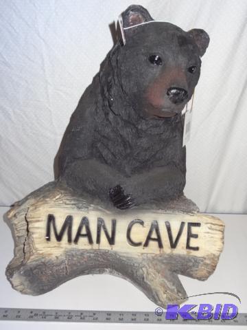 Man Cave Bear - 23 inches high....