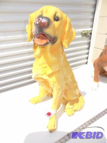 Golden Retriever statue, 24 inches high....