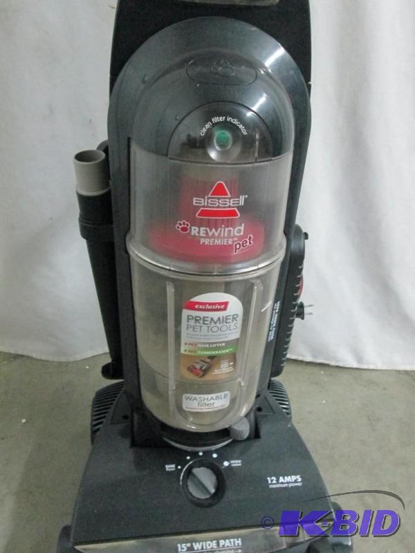lot 13 image: Bissell Rewind Premier Pet Bagless Upright Vacuum