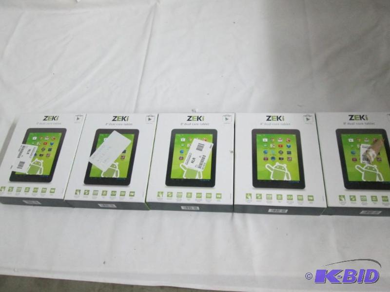 lot 49 image: 5 - Zeki 8 8GB Android Tablet w Google Play