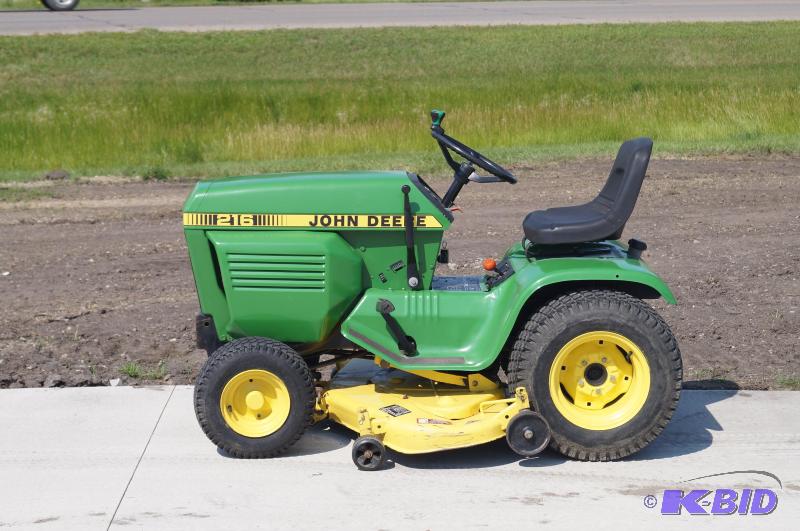 lawn tractor