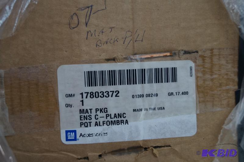 pickup rubber mat package