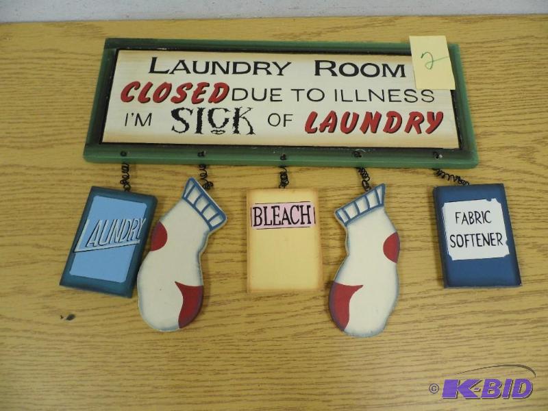 Laundry Sign