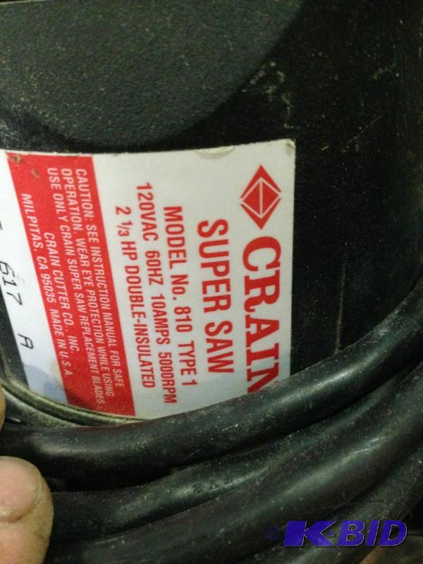 lot 9 image: Crane Super Saw Jamb Saw With Case, doesnt lo...