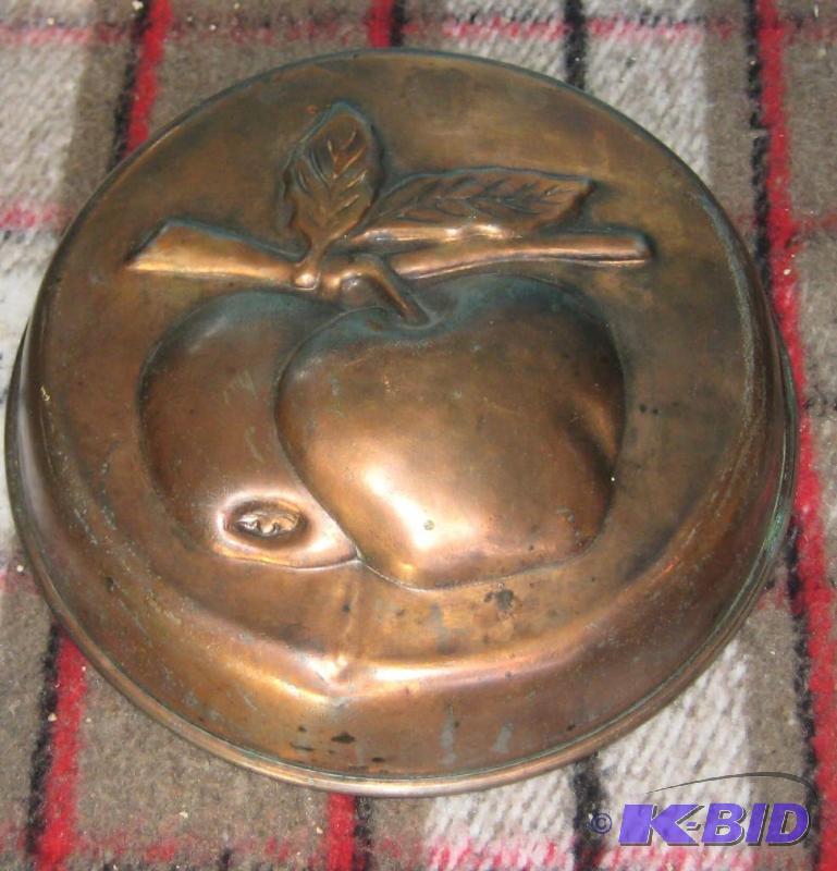 Copper Apple Wall Hanging Large