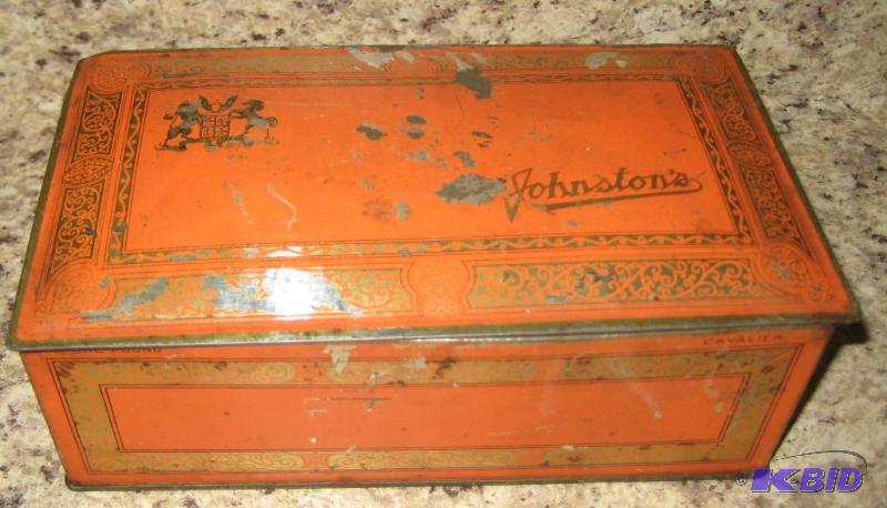Johnstons Vimtage Tin Chocolate Box